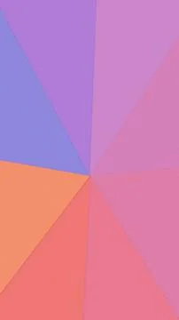 Abstract geometric rays create a vibrant pattern in pink, purple, and orang.. 스톡 일러스트
