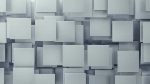 Abstract Geometric Rectangles Background Random Motion, 3d Loopable Animation 4k Vidéo 66543320