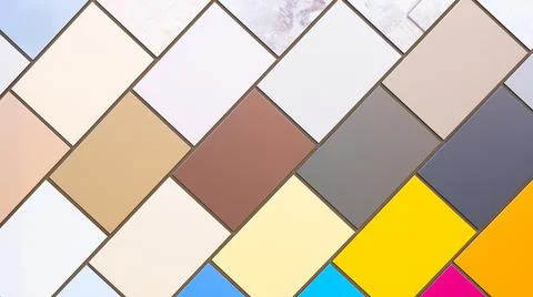 Abstract geometric rectangular multicolor pattern as a background or template Foto stock