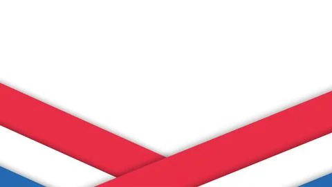 Abstract Geometric Red and White Design for Modern Backgrounds. Stock Illustration