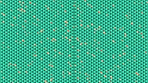Abstract Geometric Red Honeycomb Pattern Background Loop for Motion Graphics Stock Footage 335462595