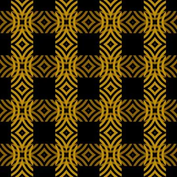 Abstract geometric regular pattern. Seamless Vector image イラスト素材
