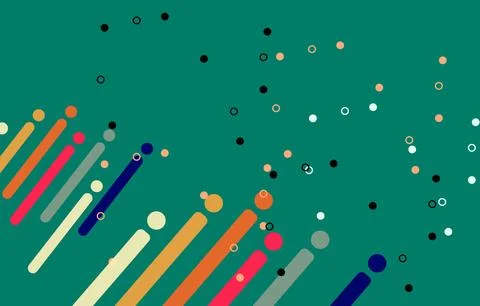 Abstract geometric retro background with diagonal lines and shapes. Vector .. Stock Photos