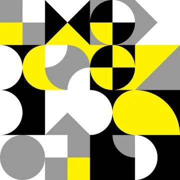 Abstract geometric retro design. Vector seamless pattern Stock Illustration