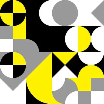 Abstract geometric retro design. Vector seamless pattern Illustrazione stock
