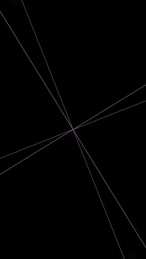 Abstract Geometric Rotation Loop - Purple and White Minimalist Background Video stock 340507922