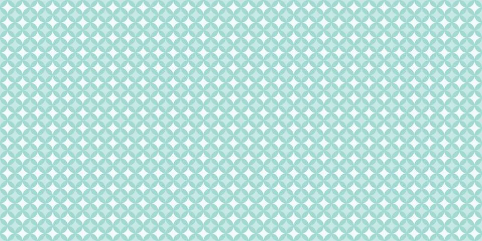 Abstract geometric seamless aqua pattern vector background Illustrazione stock