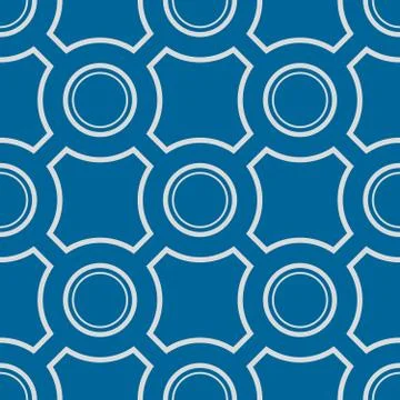 Abstract geometric seamless background Stock Illustration