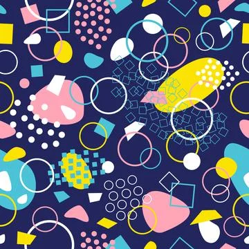 Abstract geometric seamless pattern. Abstract modern trendy vector illustration Stock Illustration