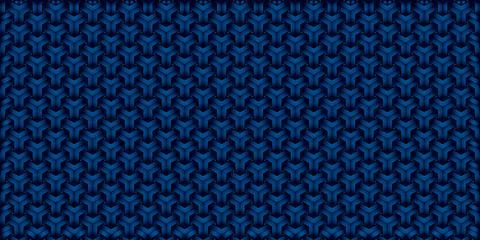 Abstract geometric seamless pattern background design modern with triangle 3d 스톡 일러스트