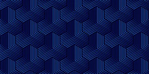 Abstract geometric seamless pattern background design modern with triangle 3d Illustrazione stock
