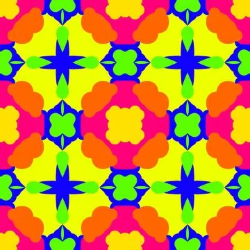 Abstract geometric seamless pattern background Stock Illustration