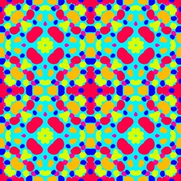 Abstract geometric seamless pattern background Stock Illustration