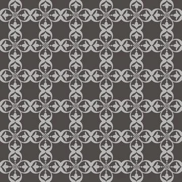 Abstract geometric seamless pattern brown. Illustrazione stock