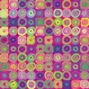 Abstract geometric seamless pattern. Bubble ornamental background. Circles. 스톡 일러스트