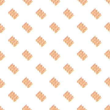Abstract geometric seamless pattern creating a dynamic texture Illustrazione stock