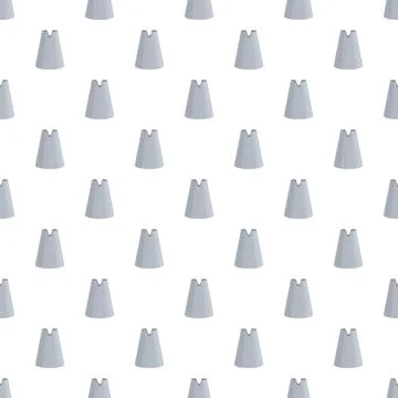 Abstract geometric seamless pattern creating textile design Illustrazione stock
