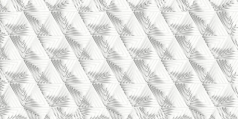 Abstract geometric seamless pattern design modern luxury with polygonal shape 스톡 일러스트