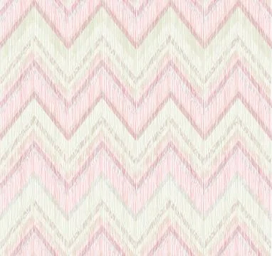 Abstract geometric seamless pattern. Fabric doodle zig zag line Stockillustratie