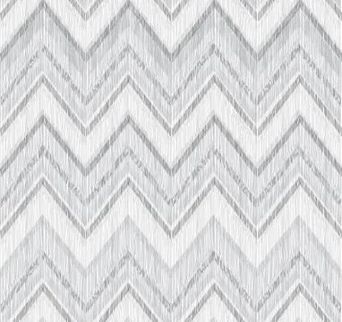 Abstract geometric seamless pattern. Fabric doodle zig zag line Stock Illustration