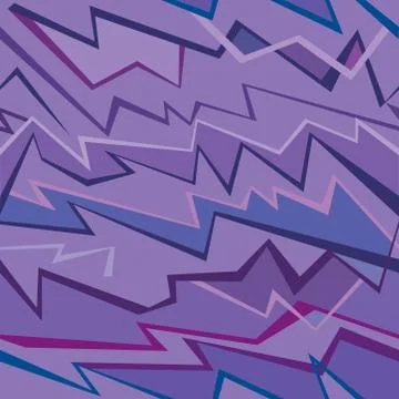 Abstract geometric seamless pattern. Fabric zig zag line ornament. 스톡 일러스트
