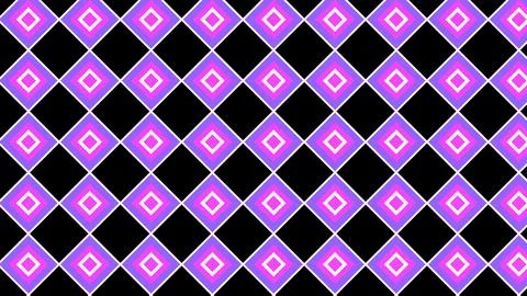 Abstract geometric seamless pattern featuring colorful violet Stock Illustration