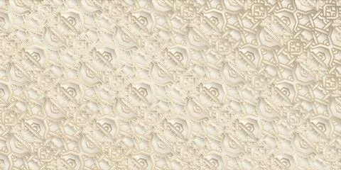 Abstract geometric seamless pattern gold background vintage art deco luxury w Illustrazione stock