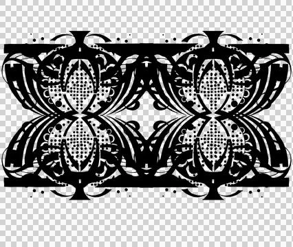 Abstract Geometric Seamless Pattern Hand Drawn Digital Ornament Texture Stock Illustration