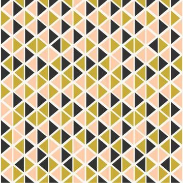 Abstract Geometric Seamless Pattern Stock Illustration
