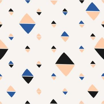 Abstract Geometric Seamless Pattern Illustrazione stock