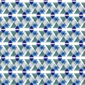 Abstract geometric seamless pattern Stock-Illustration