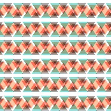 Abstract geometric seamless pattern Stock-Illustration