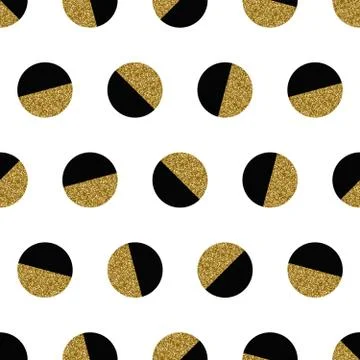 Abstract Geometric Seamless Pattern Stock Illustration