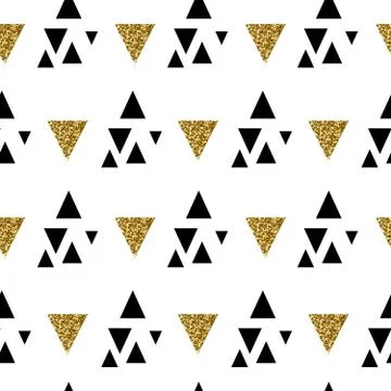 Abstract Geometric Seamless Pattern 스톡 일러스트