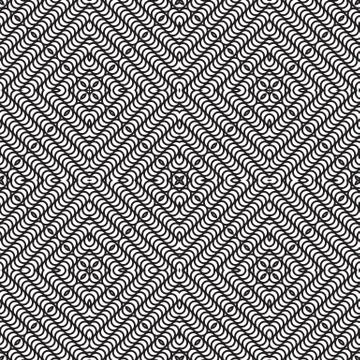 Abstract geometric seamless pattern 스톡 일러스트