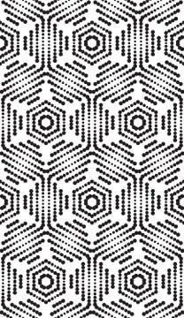 Abstract geometric seamless pattern Stock Illustration