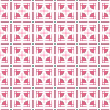 Abstract geometric seamless pattern Illustrazione stock