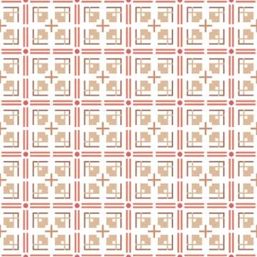 Abstract geometric seamless pattern Stockillustratie