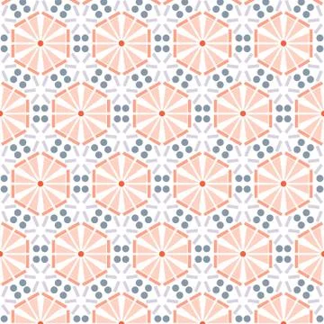 Abstract geometric seamless pattern Stockillustratie