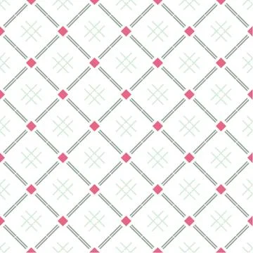 Abstract geometric seamless pattern Illustrazione stock