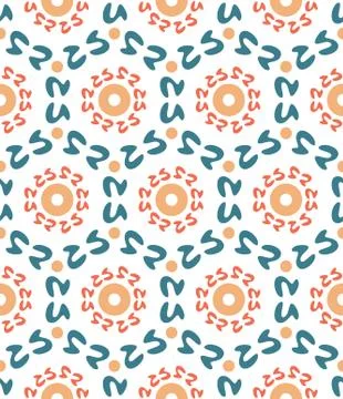 Abstract geometric seamless pattern Illustrazione stock