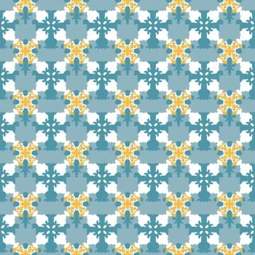Abstract geometric seamless pattern Stockillustratie