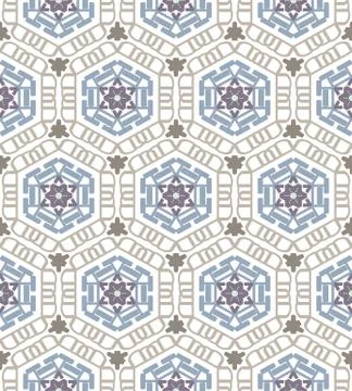 Abstract geometric seamless pattern Stockillustratie