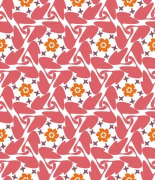 Abstract geometric seamless pattern Illustrazione stock