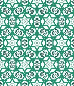 Abstract geometric seamless pattern Illustrazione stock