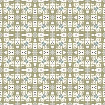 Abstract geometric seamless pattern Stockillustratie