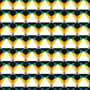 Abstract geometric seamless pattern Stock-Illustration