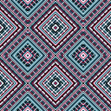 Abstract geometric seamless pattern 스톡 일러스트