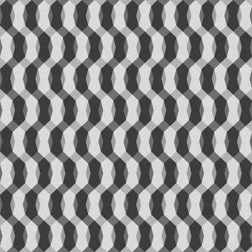 Abstract geometric seamless pattern Stock Illustration