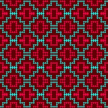 Abstract geometric seamless pattern Illustrazione stock